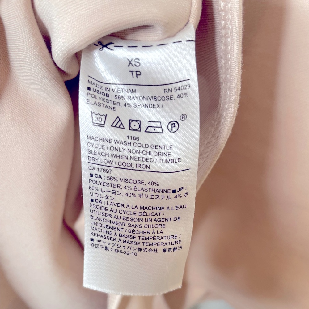 NWOT Banana Republic Nude Sleeveless Bodysuit - Picture 5 of 5